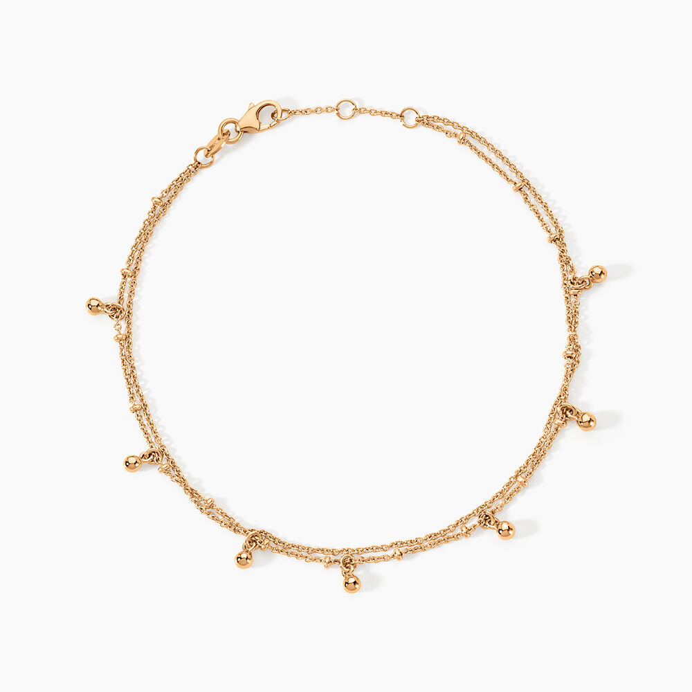 Cha&icirc;ne De Cheville Loya Plaqu&eacute; Or Jaune - Chaines de cheville Femme | Marc Orian