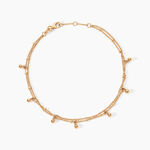 Cha&icirc;ne De Cheville Loya Plaqu&eacute; Or Jaune - Chaines de cheville Femme | Marc Orian