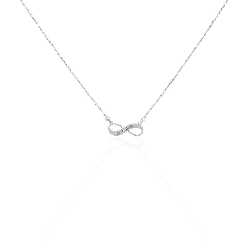 Collier Argent Blanc Wandis - Colliers Femme | Marc Orian