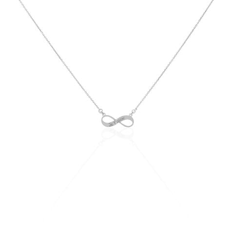 Collier Argent Blanc Wandis - Colliers Femme | Marc Orian