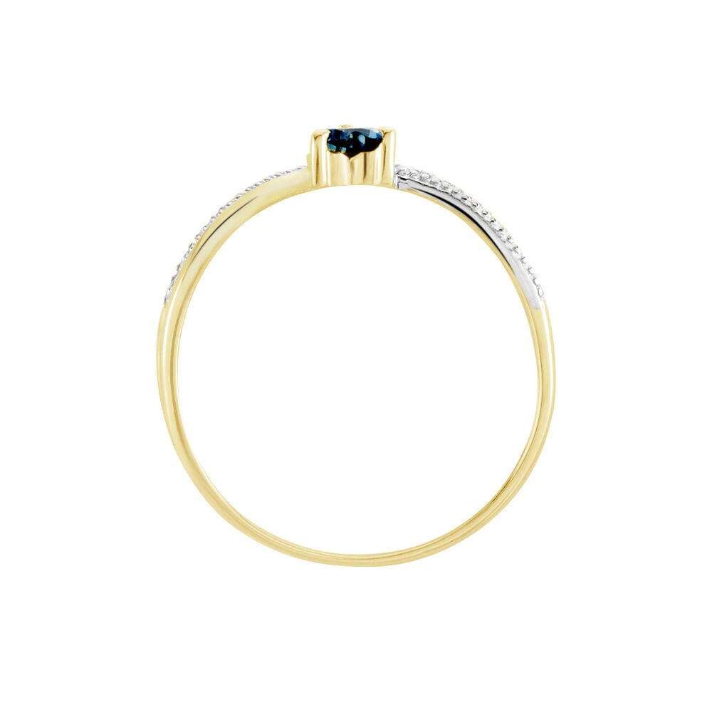 Bague Or Jaune Rory Topaze - Bagues pierres fines Femme | Marc Orian