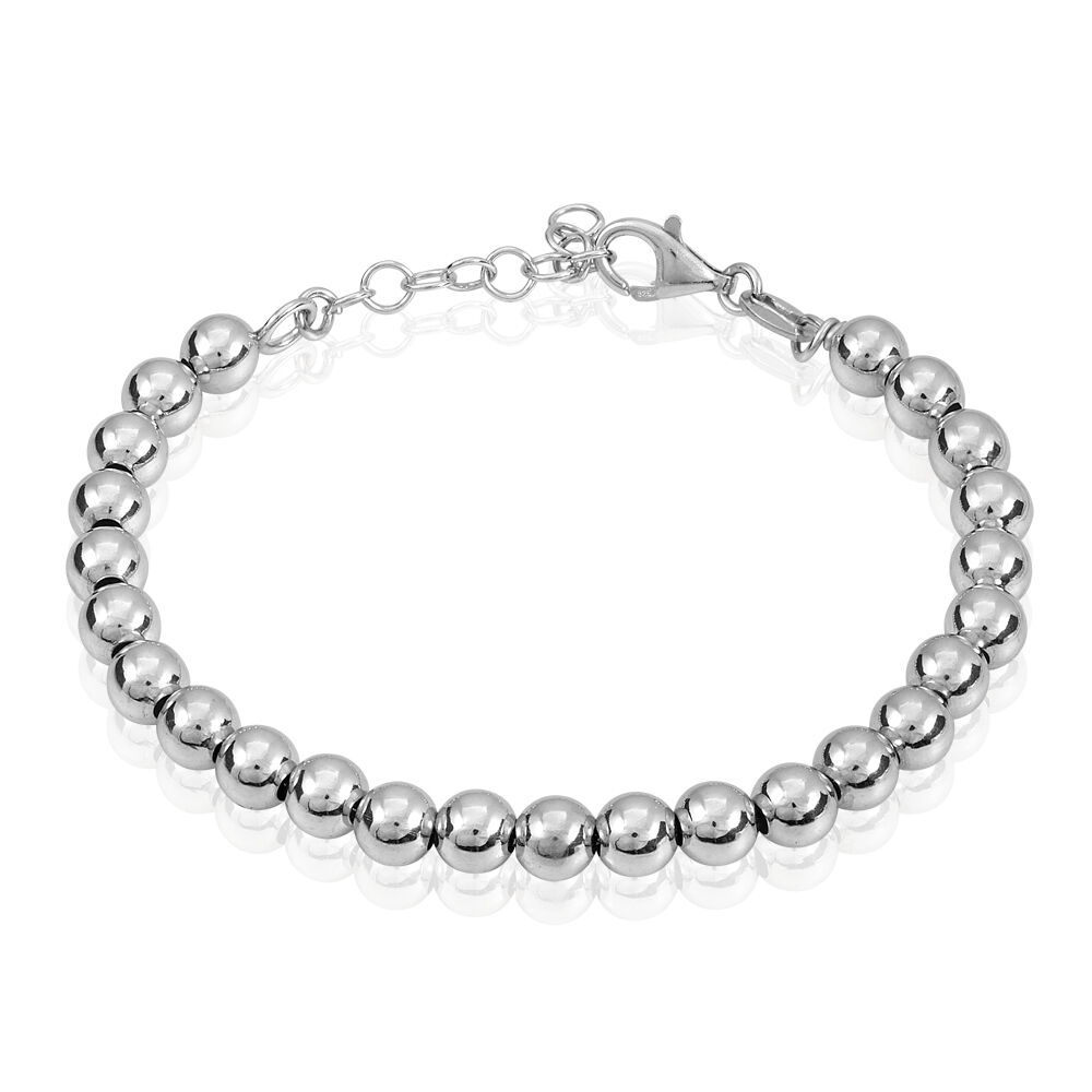 Bracelet Ciska Argent Blanc - Bracelets chaînes Femme | Marc Orian