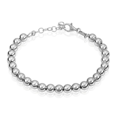 Bracelet Ciska Argent Blanc - Bracelets chaînes Femme | Marc Orian