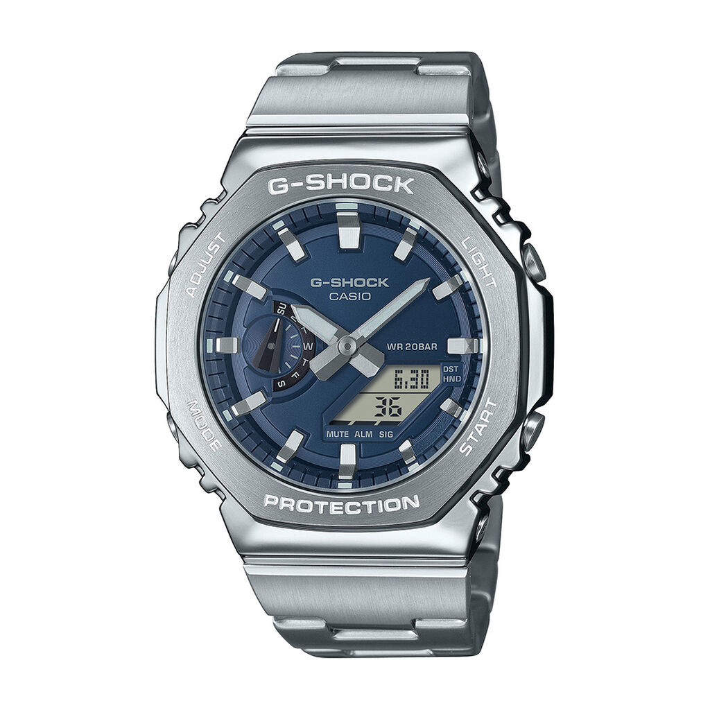 Montre Casio G-shock Bleu - Montres &eacute;tanches Homme | Marc Orian