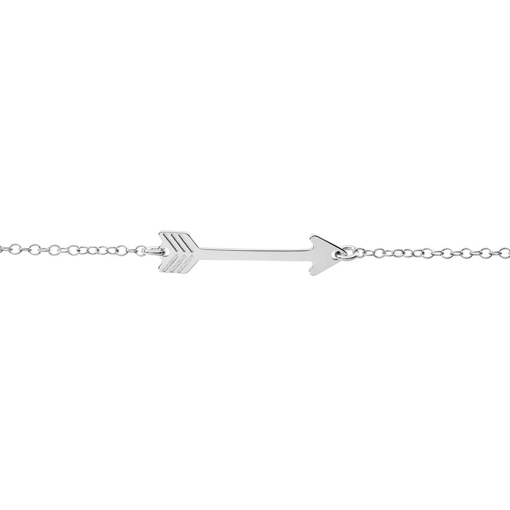 Bracelet Marie-lore Argent Blanc - Bracelets chaînes Femme | Marc Orian
