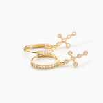 Cr&eacute;oles Royle Or Jaune Oxyde De Zirconium - Cr&eacute;oles Femme | Marc Orian