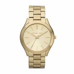 Montre Michael Kors Slim Runway Champagne - Montres &eacute;tanches Femme | Marc Orian