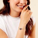 Bracelet Grizzel Argent Blanc Oxyde De Zirconium - Bracelets Anneaux Entrelaces Femme | Marc Orian