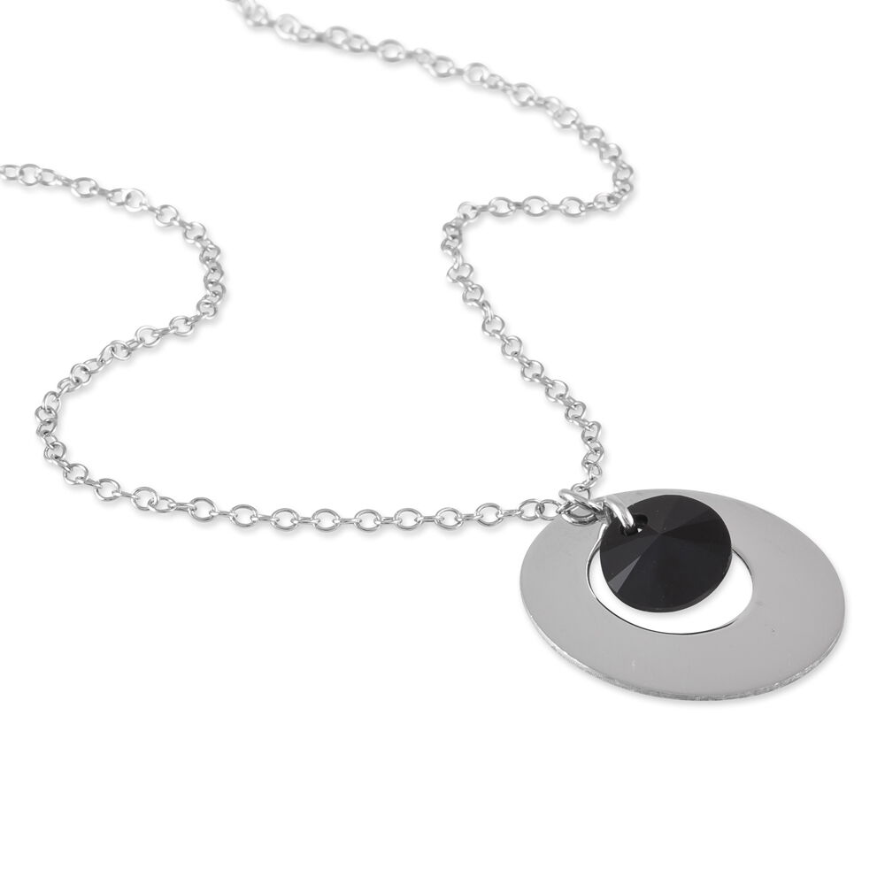 Collier Argent Blanc Pierre De Synthese - Colliers avec pierres Femme | Marc Orian