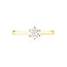 Bague Solitaire Athena Or Jaune Diamant