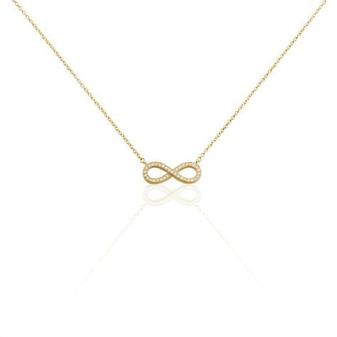 Collier Merane Plaqué Or Jaune Oxyde De Zirconium - Colliers avec pierres Femme | Marc Orian