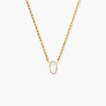 Collier Jerry Or Jaune Nacre - Colliers avec pierres Femme | Marc Orian