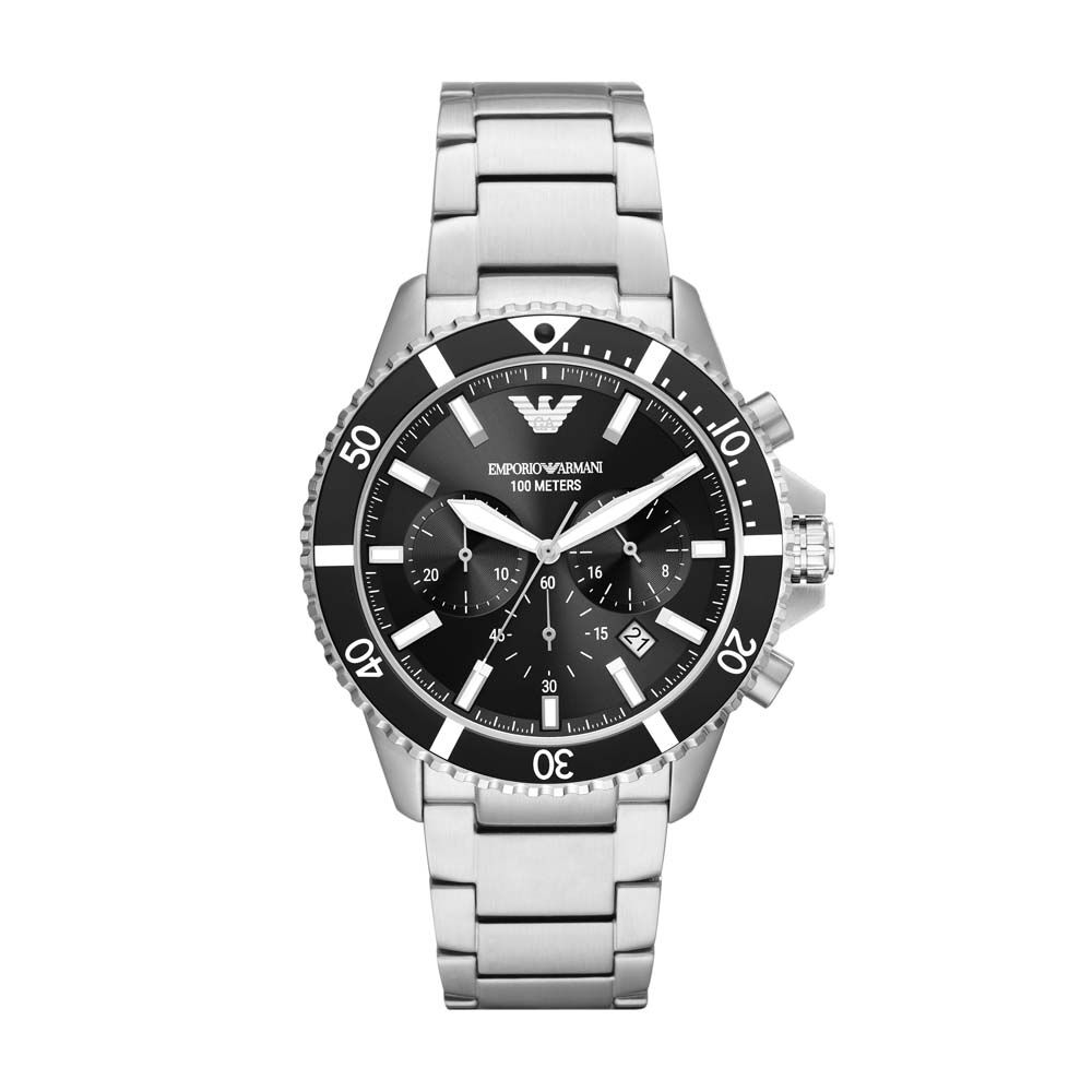 Montre Emporio Armani Noir - Montres étanches Homme | Marc Orian