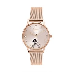 Montre Disney Doré Rose - Montres Femme | Marc Orian