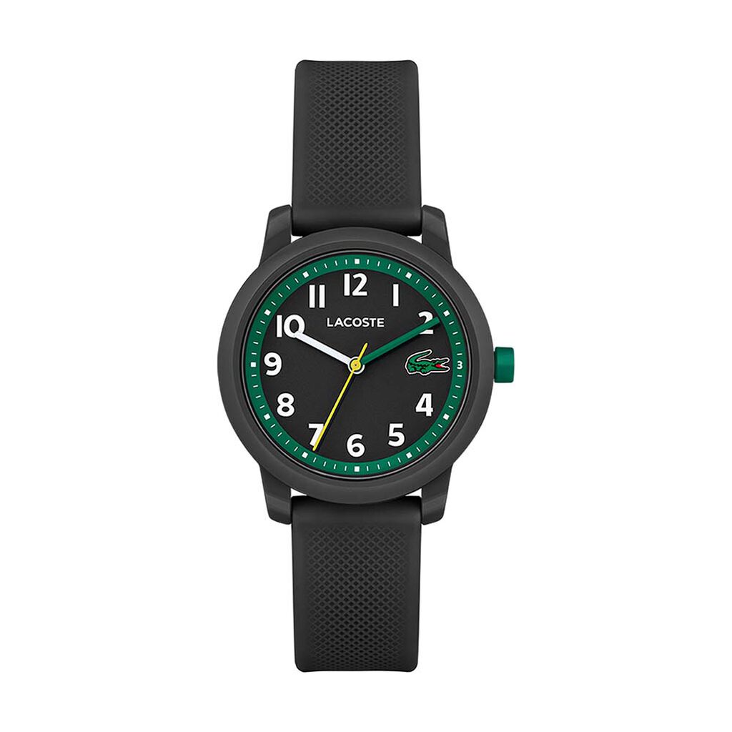 Montre Lacoste 12.12 Kids Noir - Montres classiques Enfant | Marc Orian