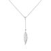 Collier Aliza Argent Blanc - Colliers Femme | Marc Orian