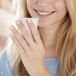 Bague Paulat Or Blanc Diamant - Bagues pierres pr&eacute;cieuses Femme | Marc Orian