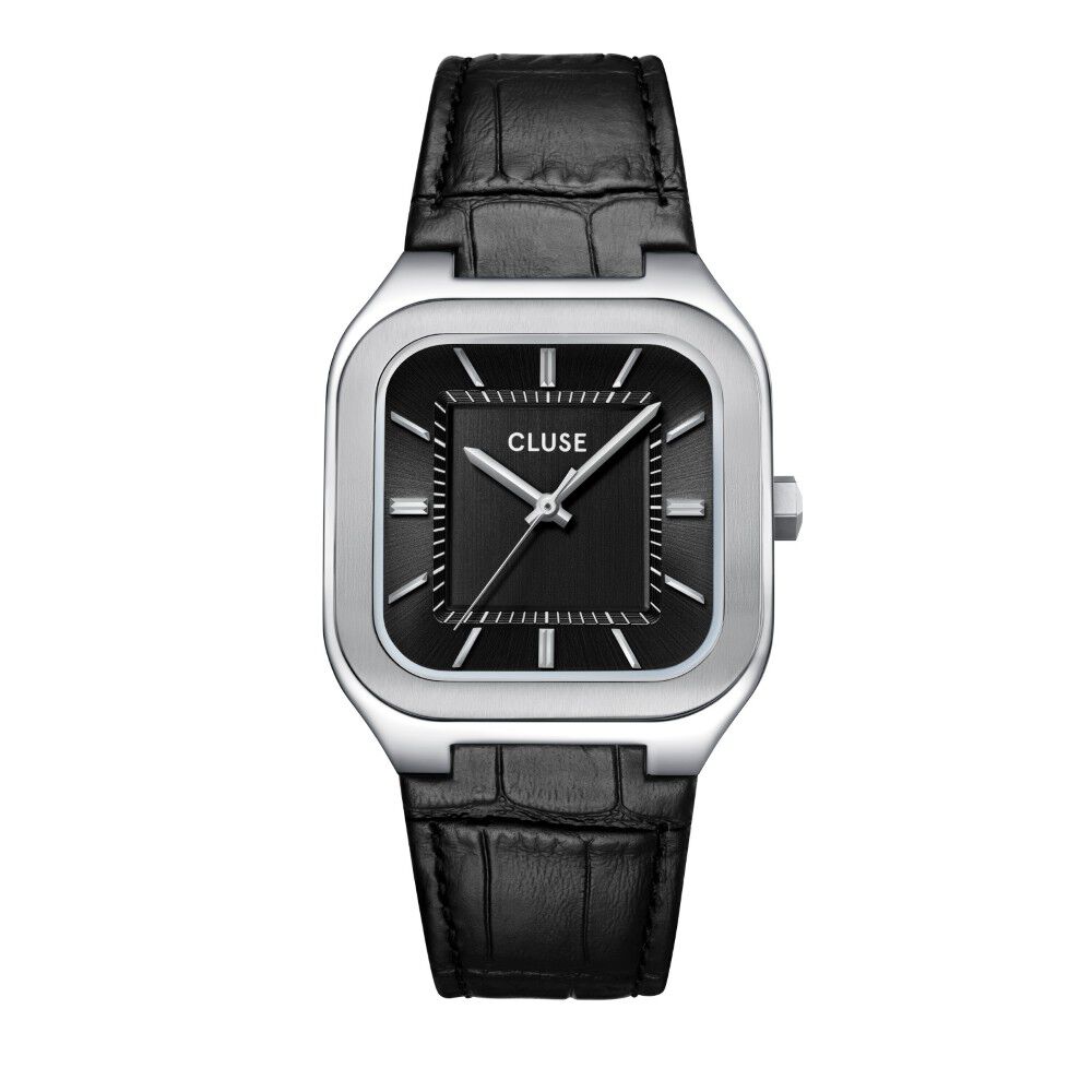 Montre Cluse Quadrus Noir - Montres &eacute;tanches Homme | Marc Orian