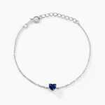 Bracelet Kelvyn Argent Blanc Oxyde - Bracelets fantaisie Femme | Marc Orian