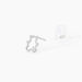 Boucles D'oreilles Puces Baptista Ours Or Blanc Oxydes - Puces Enfant | Marc Orian