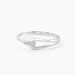 Bague Cyranna Or Blanc Diamant - Parures de mariage Femme | Marc Orian