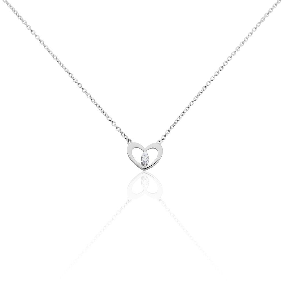 Collier Argent Savin Oxydes De Zirconium - Colliers avec pierres Femme | Marc Orian