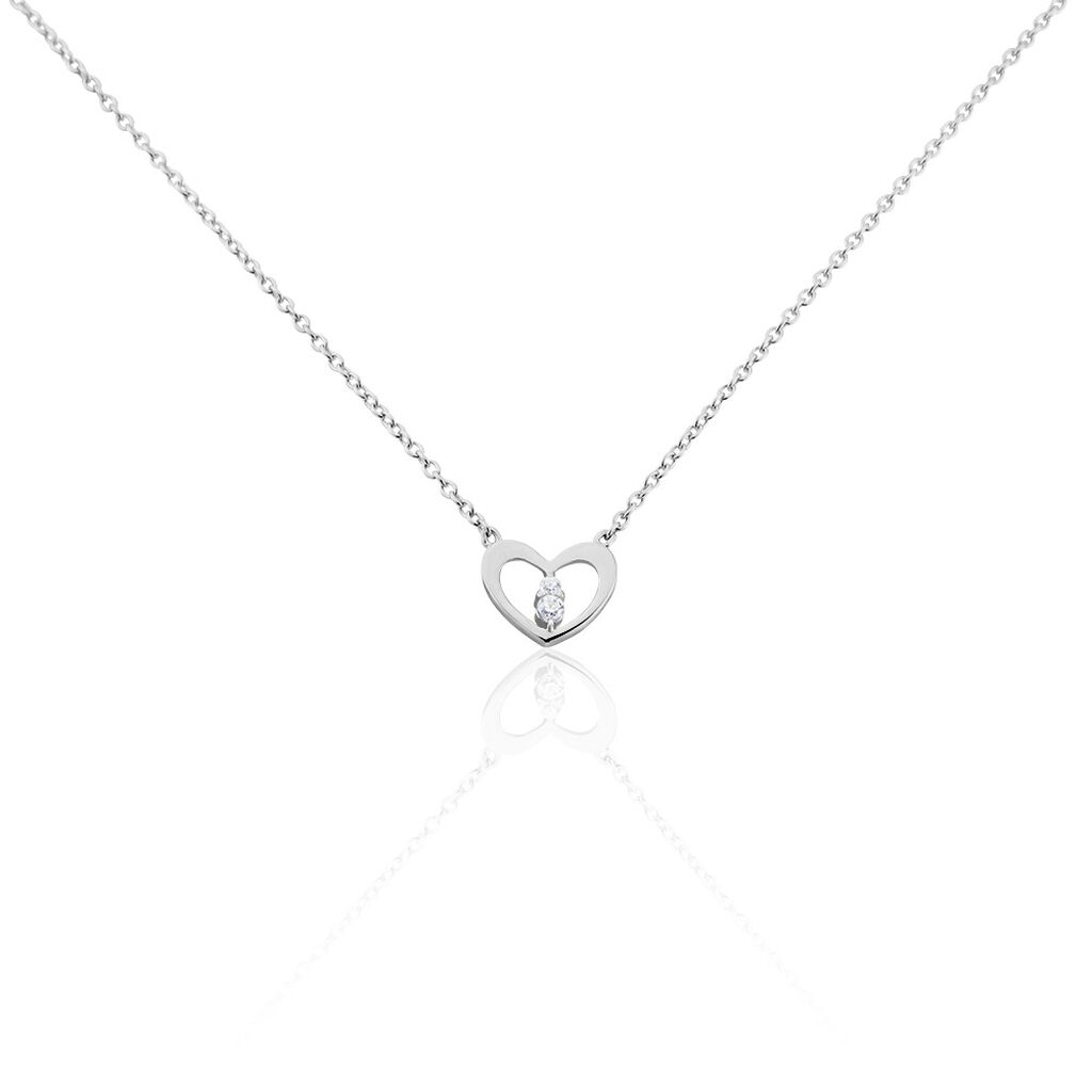Collier Argent Savin Oxydes De Zirconium - Colliers avec pierres Femme | Marc Orian