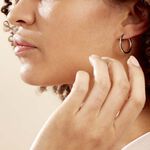 Cr&eacute;oles Argent Blanc Olympia - Cr&eacute;oles Femme | Marc Orian