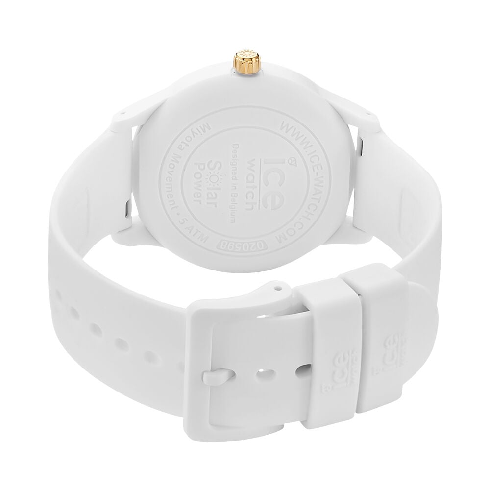 Montre Ice Watch Solar Power Blanc - Montres étanches Femme | Marc Orian
