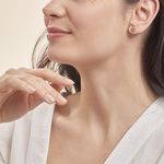 Boucles D'oreilles Puces Philine Fleur Or Jaune - Puces Famille | Marc Orian