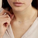 Collier Chlora Or Blanc Diamant - Colliers avec pierres Femme | Marc Orian