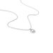 Collier Nid D'amour Or Blanc Diamant - Colliers avec pierres Femme | Marc Orian