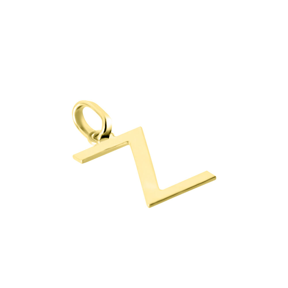 Pendentif Ionia Lettre Or Jaune - Pendentifs Famille | Marc Orian