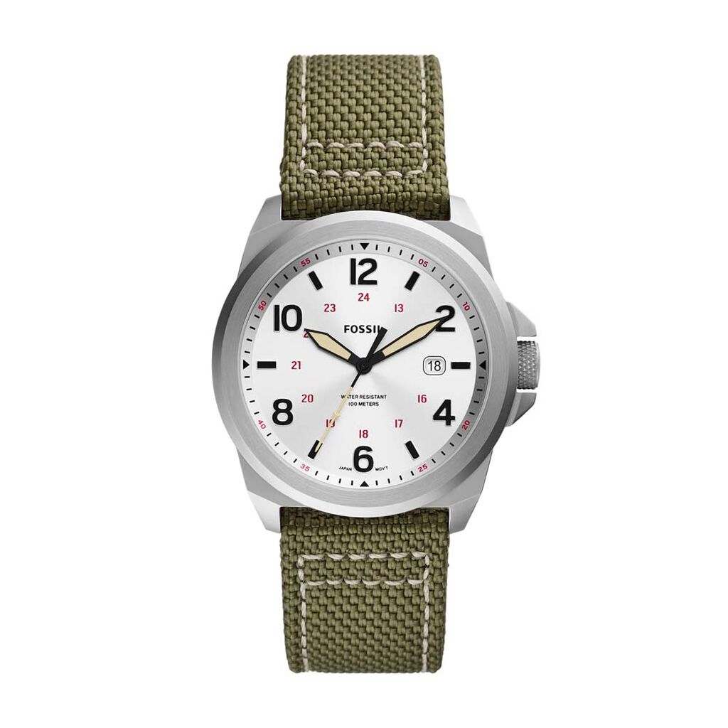 Montre Fossil Bronson Argenté - Montres étanches Homme | Marc Orian