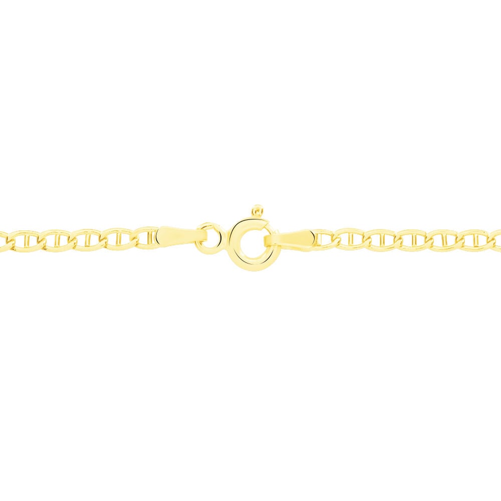 Collier Or Jaune Capucin Maille Marine - Chaines Femme | Marc Orian