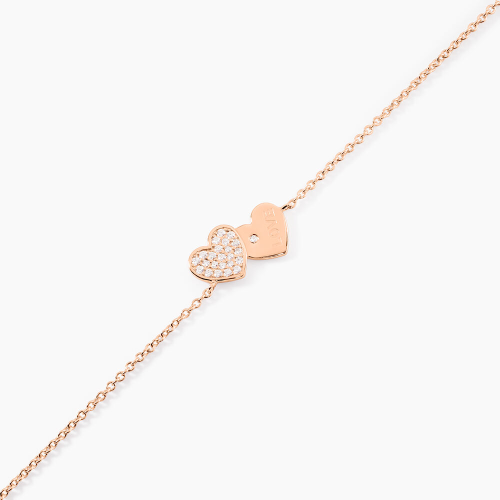 Bracelet Deven Argent Rose Oxyde De Zirconium - Bracelets fantaisie Femme | Marc Orian