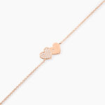 Bracelet Deven Argent Rose Oxyde De Zirconium - Bracelets fantaisie Femme | Marc Orian