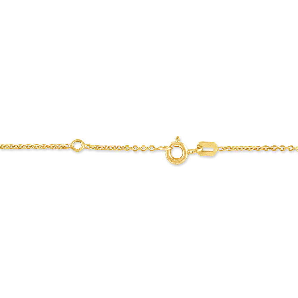 Bracelet Identit&eacute; Esta Maille For&ccedil;at Or Jaune - Gourmettes Enfant | Marc Orian