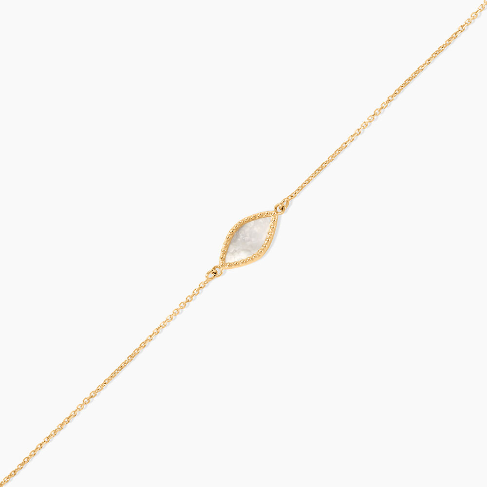 Bracelet Silma Or Jaune Nacre - Bracelets cha&icirc;nes Femme | Marc Orian