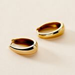 Cr&eacute;oles Houria Acier Jaune - Cr&eacute;oles Femme | Marc Orian