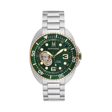 Montre Montignac Marina Vert - Montres automatiques Homme | Marc Orian