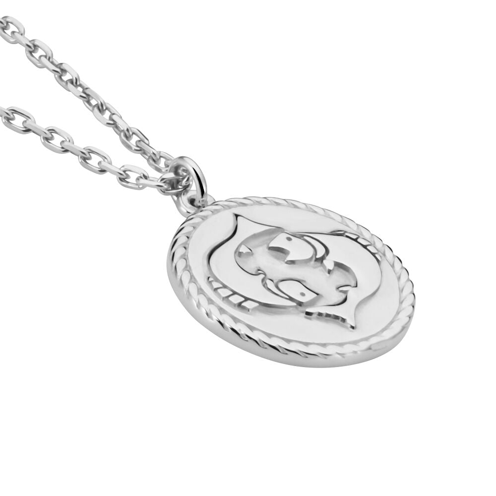 Collier Argent Blanc Lew - Colliers Homme | Marc Orian