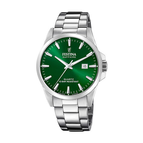 Montre Festina Swiss Made Vert - Montres classiques Homme | Marc Orian