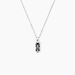 Pendentif Tiki Argent Blanc Onyx - Bijoux fantaisie Femme | Marc Orian