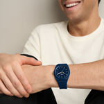 Montre Fossil Everett 3 Hand Bleu - Montres &eacute;tanches Homme | Marc Orian