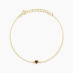 Bracelet Poem Argent Jaune Tourmaline - Bracelets fantaisie Femme | Marc Orian