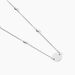 Collier Argent Blanc Monca - Colliers fantaisie Femme | Marc Orian