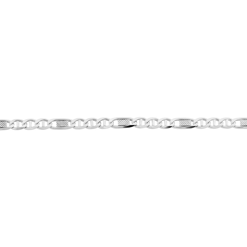 Collier Maille Teo Argent Blanc - Chaines Homme | Marc Orian