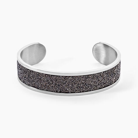 Bracelet Jonc Willis Acier Blanc - Bracelets joncs Femme | Marc Orian