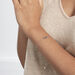 Bracelet Graziella Argent Blanc - Bracelets chaînes Femme | Marc Orian